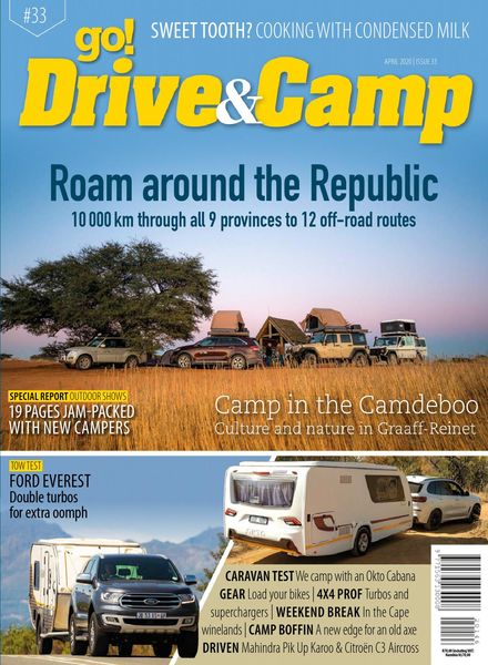 Go! Drive & Camp – April 2020