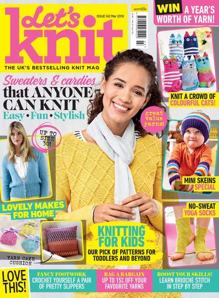 Let’s Knit – Issue 142 – March 2019