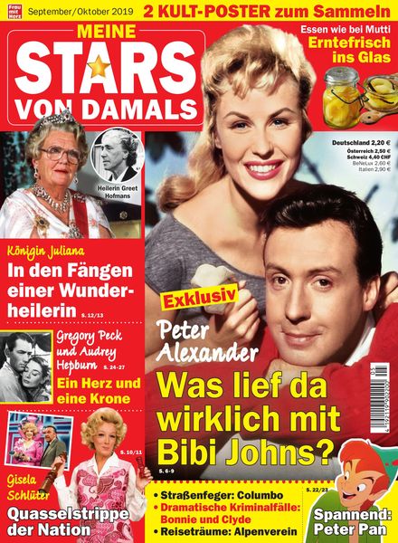 Meine Stars von Damals – September-Oktober 2019