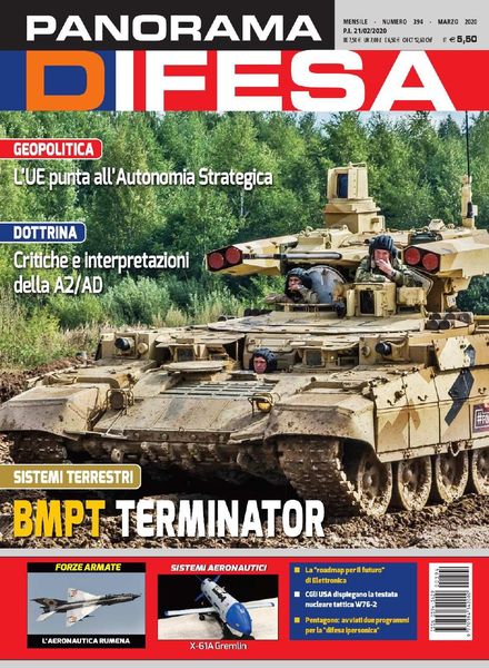 Panorama Difesa – Marzo 2020