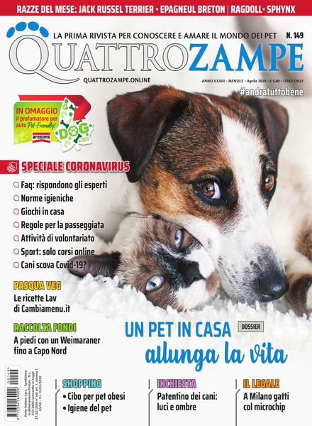 QuattroZampe – Aprile 2020