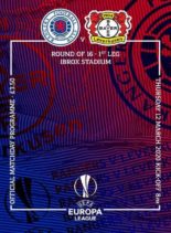 Rangers Football Club Matchday Programme – Rangers v Leverkusen – 12 March 2020