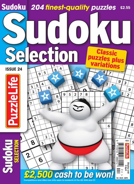 Sudoku Selection – Issue 24 – March 2020