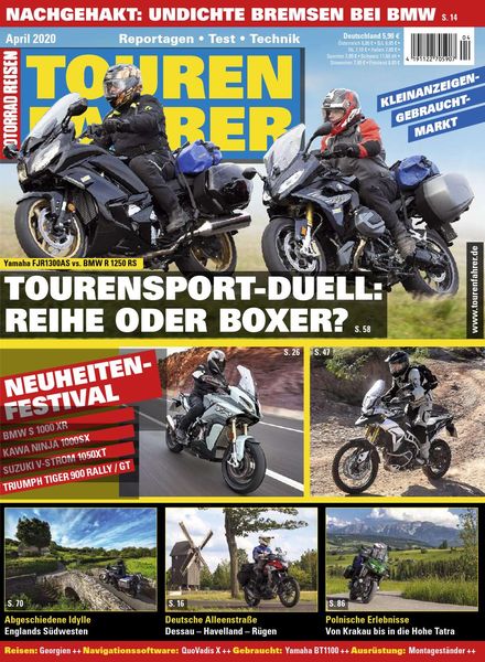 Tourenfahrer – April 2020