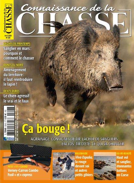 Connaissance de la Chasse – avril 2020