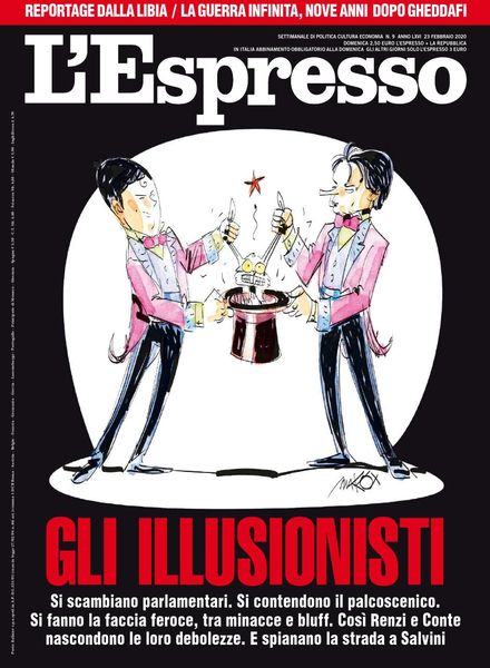 L’Espresso – 23 febbraio 2020