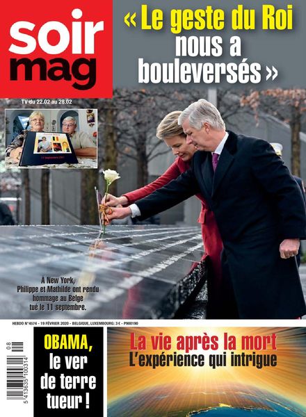 Le Soir Magazine – 22 fevrier 2020