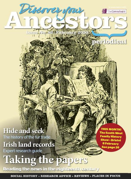 Discover Your Ancestors – February 2020