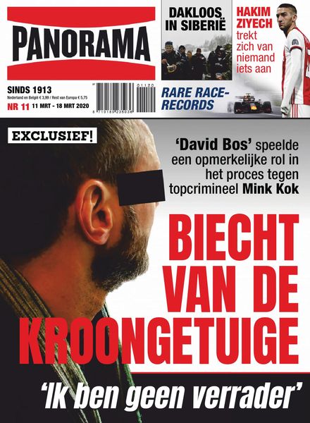 Panorama Netherlands – 11 maart 2020