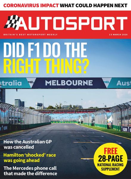 Autosport – 19 March 2020