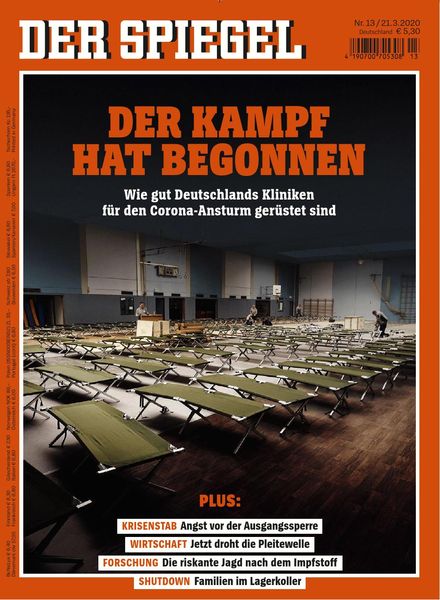 Der Spiegel – 21 Marz 2020
