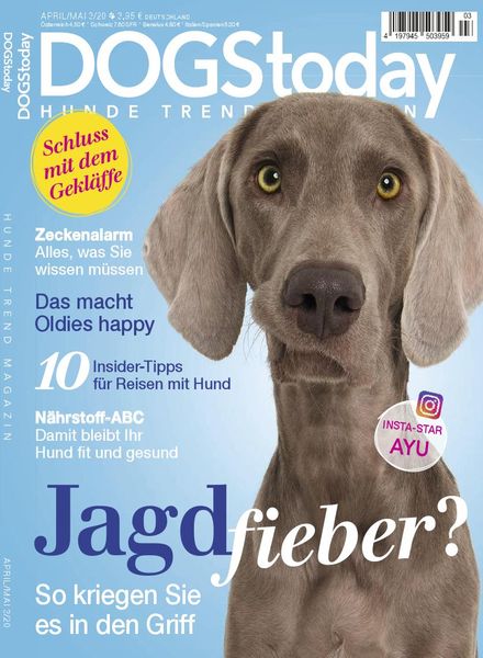 Dogs Today Germany – April 2020
