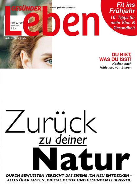 Gesunder Leben – Marz 2020