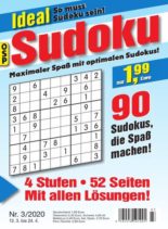 Ideal Sudoku – 13 Marz 2020