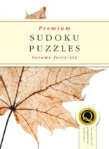 Premium Sudoku Puzzles – Issue 46 – September 2018