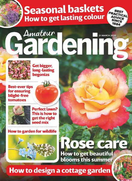 Amateur Gardening – 21 March 2020