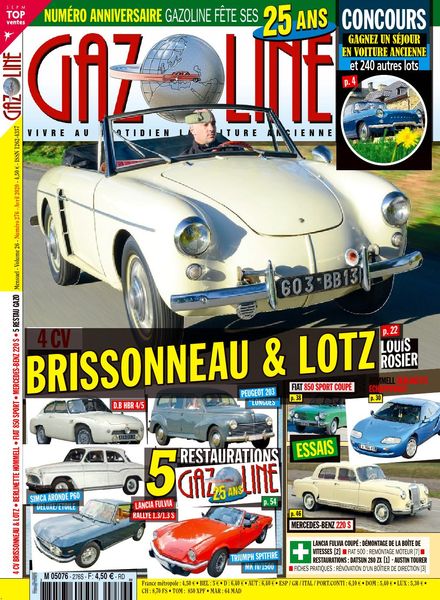 Gazoline – avril 2020