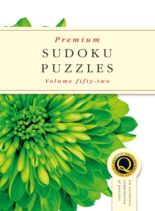 Premium Sudoku Puzzles – Issue 52 – March 2019