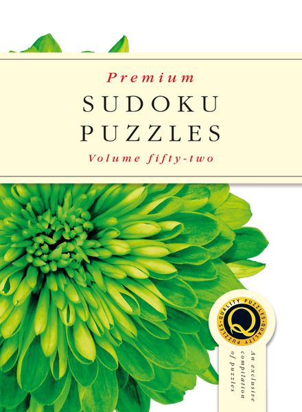 Premium Sudoku Puzzles – Issue 52 – March 2019