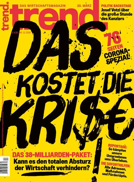 trend – 20 Marz 2020