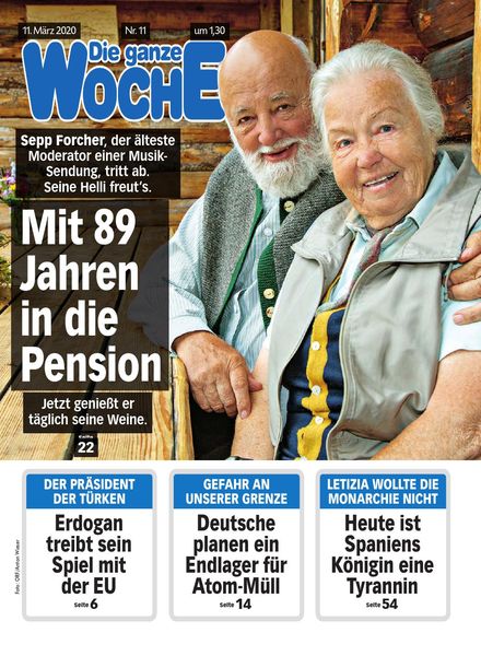 Die ganze Woche – 11 Marz 2020