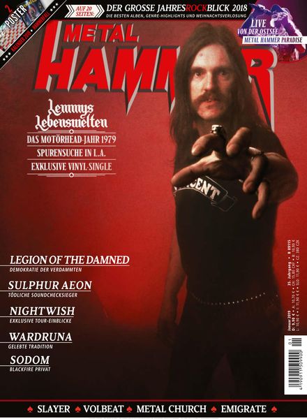 Metal Hammer Germany – Januar 2019