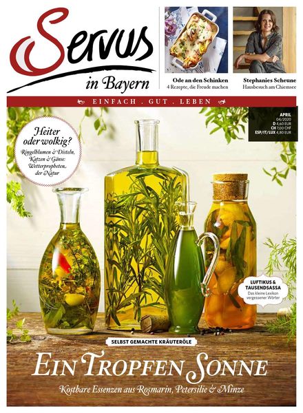 Servus in Bayern – April 2020
