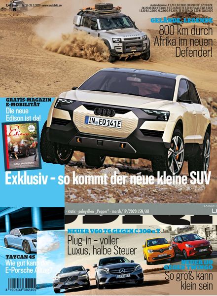 Auto Bild Germany – 26 Marz 2020