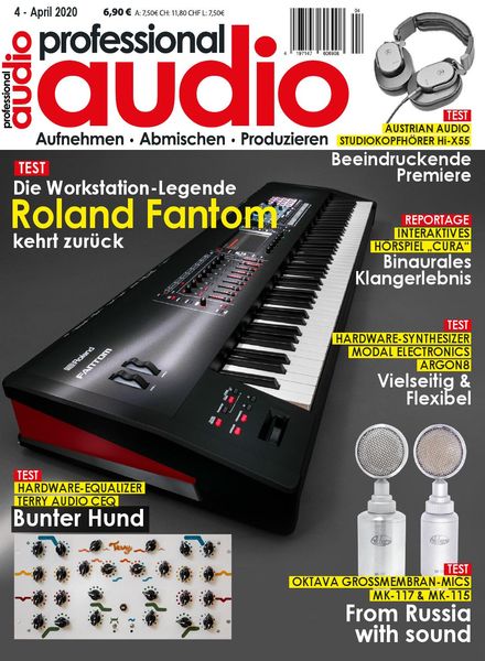 Professional Audio – April 2020