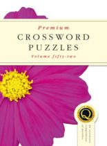Premium Crossword Puzzles – Issue 52 – March 2019