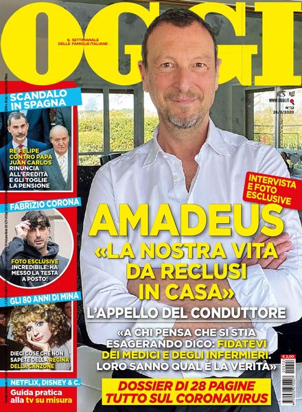 Oggi – 26 marzo 2020