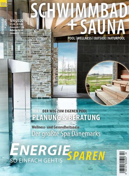 Schwimmbad + Sauna – Marz-April 2020
