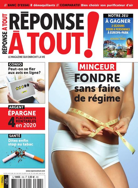 Reponse a Tout – avril 2020