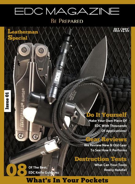 EveryDay Carry Magazine – October-November 2018