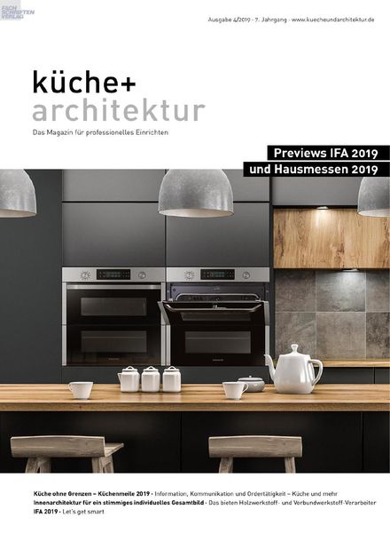 Kuche + Architektur – Nr 4 2019