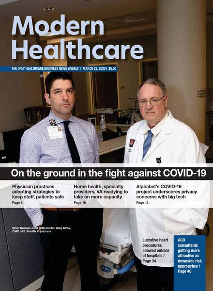 Modern Healthcare – March 23, 2020
