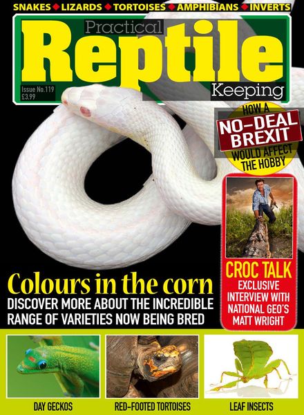 Practical Reptile Keeping – Issue 119 – October 2019