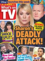 What’s on TV – 21 March 2020