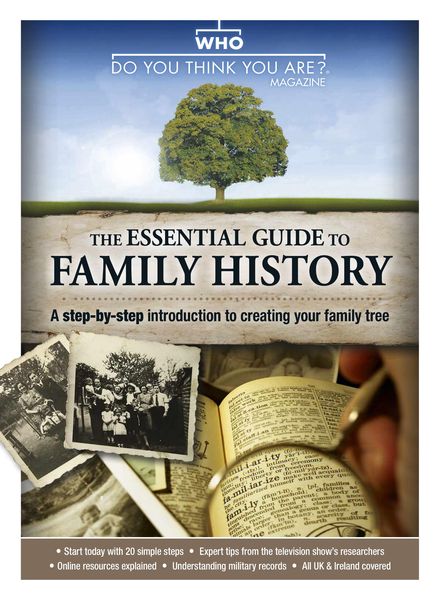 Who Do You Think You Are – Special Edition – The Essential Guide to Family History – March 2020