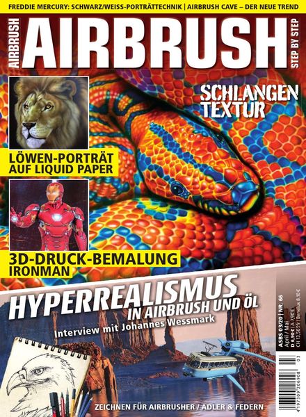 Airbrush Step by Step German Edition – April-Mai 2020