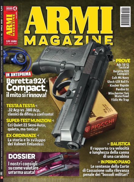 Armi Magazine – Aprile 2020