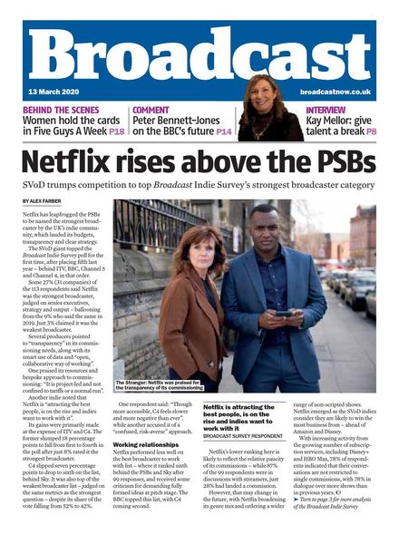 Broadcast Magazine – 13 March 2020