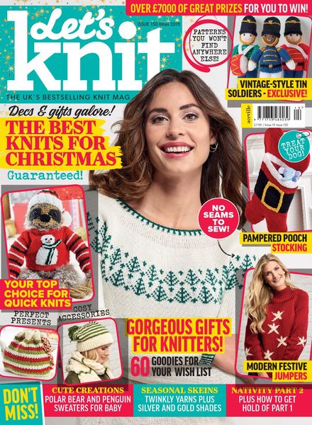 Let’s Knit – Issue 150 – Xmas 2019