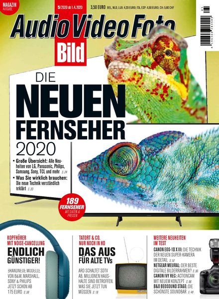Audio Video Foto Bild – April 2020