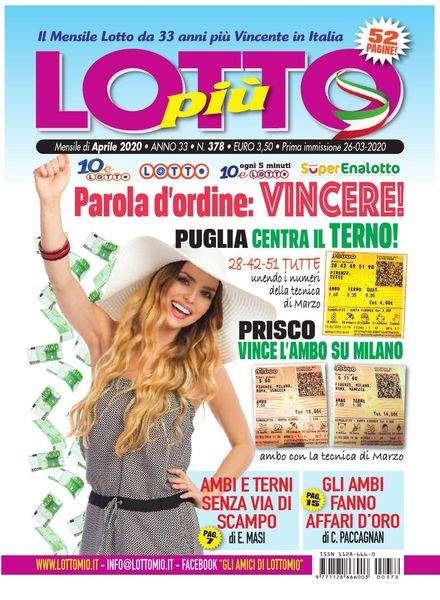 Lottopiu – Aprile 2020