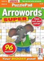 PuzzleLife PuzzlePad Arrowords Super – Issue 23 – February 2020