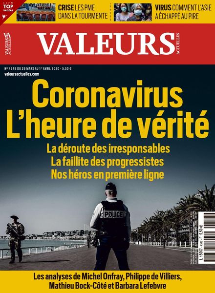 Valeurs Actuelles – 26 mars 2020