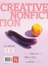 Creative Nonfiction – March 2020