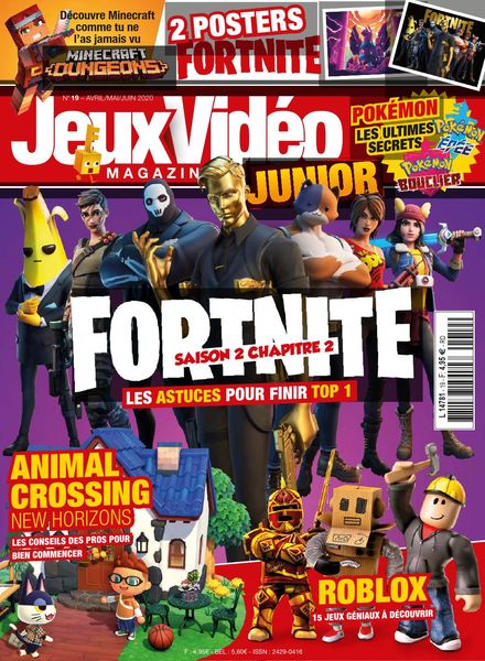 Jeux Video Magazine Junior – mars 2020
