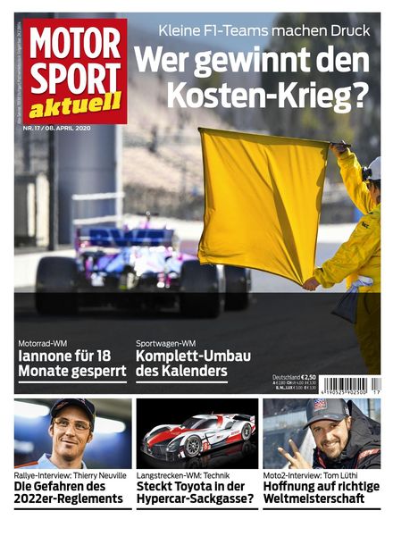 Motorsport Aktuell – 07 April 2020